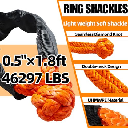 Recovery Tow Strap (1.25"×30ft)