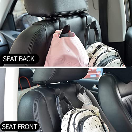 2 Pack Car Headrest Hooks (Green)