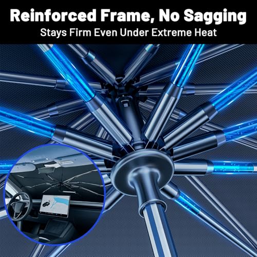 Car Windshield Sun Shade Umbrella for Volkswagen ID.4 2021 (For Volkswagen ID.4 2021-2026)