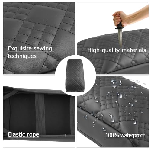 2025 2026 Kicks Center Console Cover Compatible with 2025 2026 Nissan Kicks Accessories 2025 2026 Kicks S (2025 2026 Kicks Thick Black)