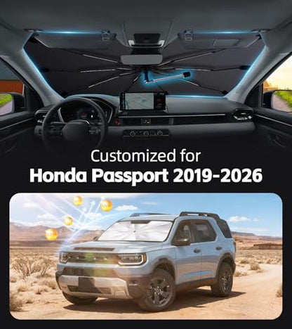 Windshield Sun Shade for Honda Passport 2019 (Fit for Honda Passport 2019-2026)