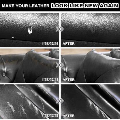 Black Leather Repair Kit (Black)