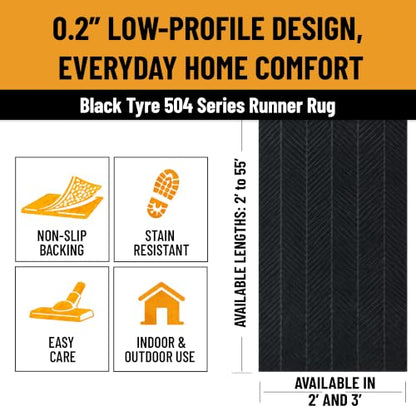 2x3 Commercial Floor Mat (Black Tyre / 2' x 3' (Mat))