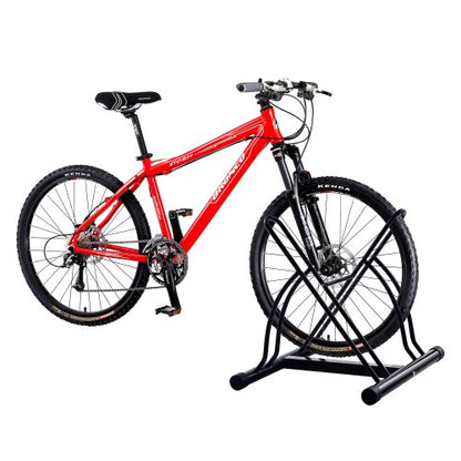 RAD Cycle Mighty Rack Two Bike Floor Stand Bicycle Instant Versitile Pro Quality Bike Park (Two Bikes)