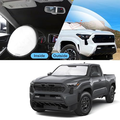 Sun Shade for Toyota Tacoma 2016 (Windshield Sunshade for Toyota Tacoma 2016-2026)
