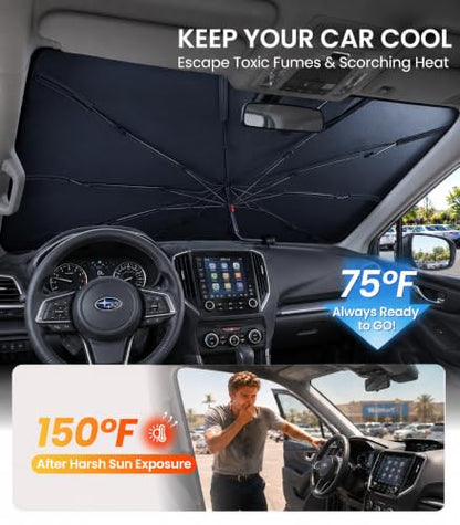 Windshield Sun Shade Umbrella for Subaru Forester 2000 (Subaru Forester 2000-2026)