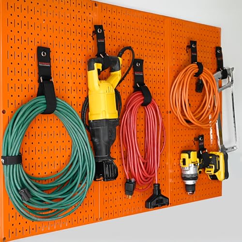 Heavy Duty Hanging Storage Cinch Straps with Metal Buckle (1.5" x 20")