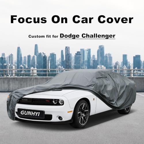 Premium Car Cover Custom Fit Dodge Challenger Hellcat (07 Dodge / 7.Dodge Challenger)