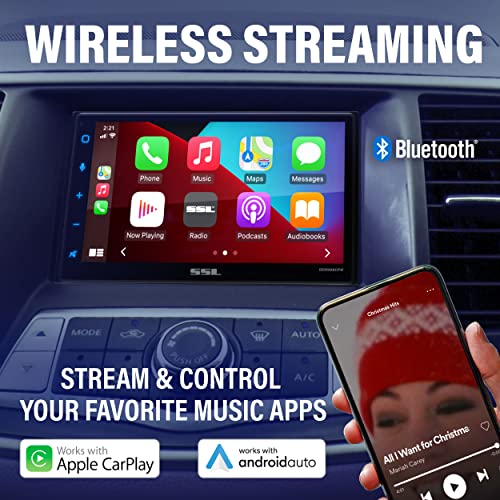 DD999ACPW Wireless Apple CarPlay Android Auto Car Multimedia Player (6.75 inch Wireless)