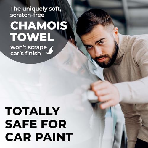 XL Shammy Towel for Car (Mint / 1 Pack (25" x 34"))