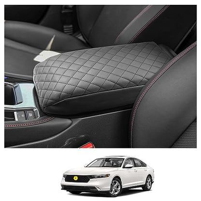 2023 2026 Accord Center Console Cover (Black Thick Pad for 2023-2026 Accord)