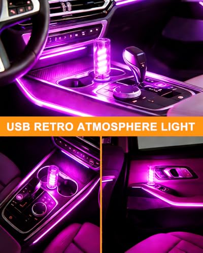 Purple Touch Dimmable USB LED Ambient Light (Purple)