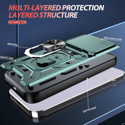 for OnePlus 15 5G Case (OnePlus 15 5G（6.78"） / Green)