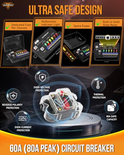 6 Gang Switch Panel Bluetooth RGB AR (6 Gang Bluetooth Panel (One Side Output))