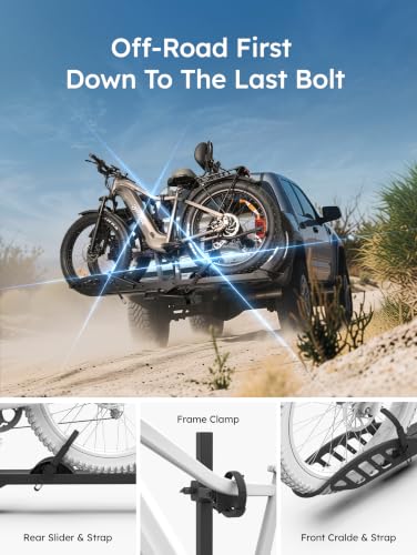 Ebike Rack with Ramp 200 lbs 2 (Ez-Fold 2-Bike Rack with Ramp)