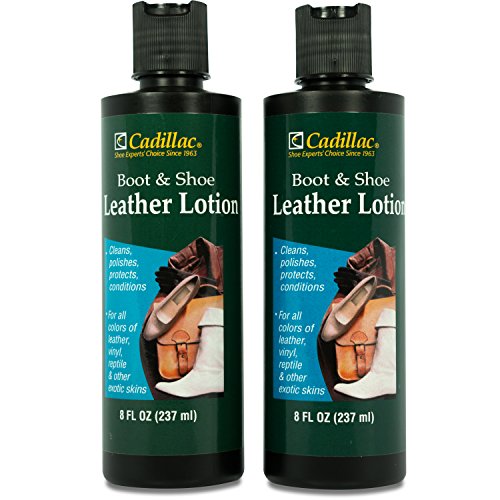 Boot and Shoe Leather Lotion (8 oz (2 Pack))