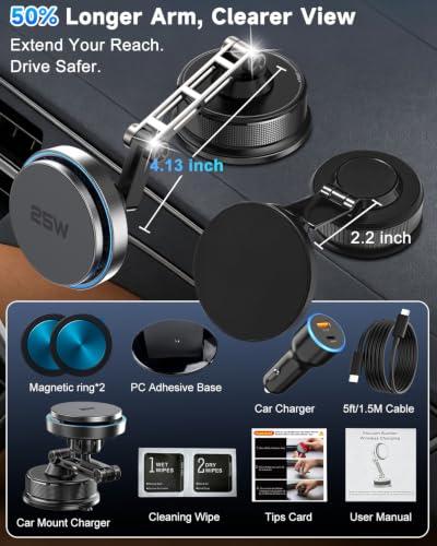 25W for Magsafe Car Mount Charger