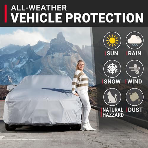 Car Cover for 2005 (29. Mustang Fastback, GT, Ecoboost, Mach 1 2005-23 / Sky Gray)