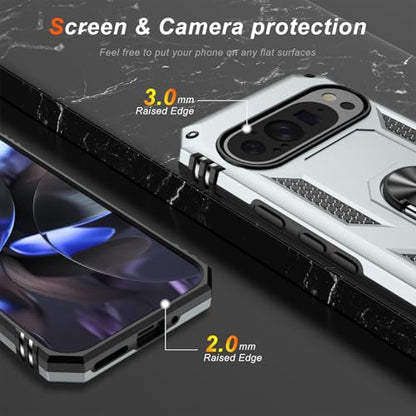 for Google Pixel 9 Case (Silver / Google Pixel 9/Pixel 9 Pro)