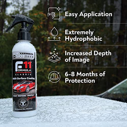 F11 Car Polish & Sealer for Cars (8 oz)