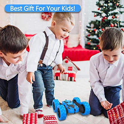 Remote Control Car for Kids (Blue / Standard (Headlights))