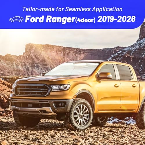 Windshield Sun Shade Umbrella for Ford Ranger 2019 (for Ranger 2019-2026)