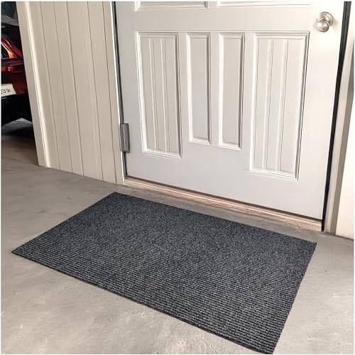Heavy Duty Durable All Weather Indoor (5' x 14' (Rectangular) / Charcoal)