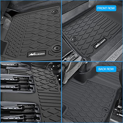 TPE Floor Mats for Hyundai Palisade with Bucket Seats (2020-2025 Hyundai Palisade)