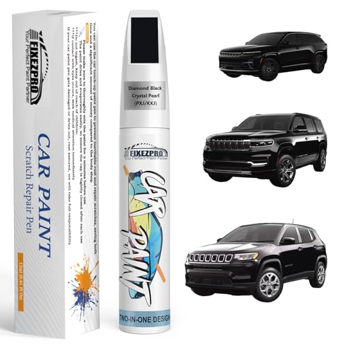 Diamond Black Crystal Pearl (For Jeep / Diamond Black Crystal Pearl(PXJ/KXJ) for CUV/Cherokee/Compass/Grand Cherokee/Gladiator/Grand Wagoneer/Renegade/Wrangler/Wagoneer)
