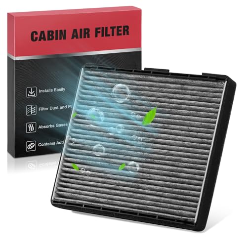 Cabin Air Filter CF10329 Compatible with Hyundai 2001 (10.9" x 9.6" x 1.4" / CF10329)