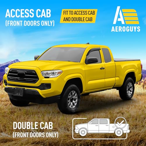 Extra Durable Window Deflectors Tape (For Toyota Tacoma 16-23)