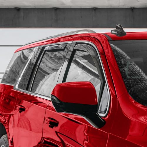 in Channel Extra Durable Rain Guards for Cadillac Escalade ESV 2021 (For Escalade ESV 21-26)