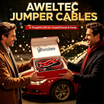 8 Gauge 12 Feet Jumper Cables for Car (8 Gauge 12 feet (Standard))