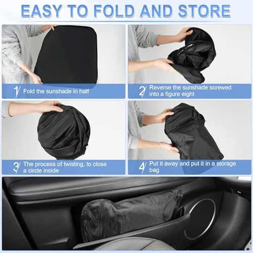 300T Universal Car Windshield Sun Shade (Standard)