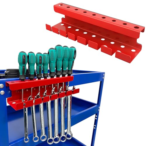 Magnetic Wrench Holder Heavy Duty (Red Screwdrivers Wrench Holder)