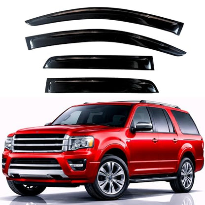 Rain Guards Fit for 1997 (1997-2017 Expedition & 1998-2017 Navigator)