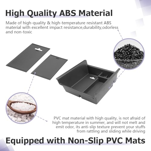 Center Console Organizer Tray Compatible with 2020