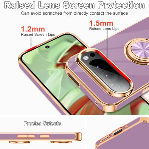 for Google Pixel 9 (Purple / 6.3" Pixel 9/9 Pro)