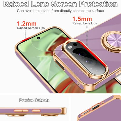 for Google Pixel 9 (Purple / 6.3" Pixel 9/9 Pro)