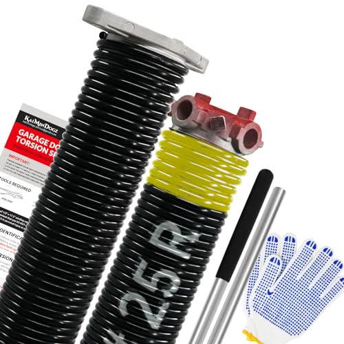 Pair of 1.75" Garage Door Torsion Springs Set with Non (0.207X1.75"X25")