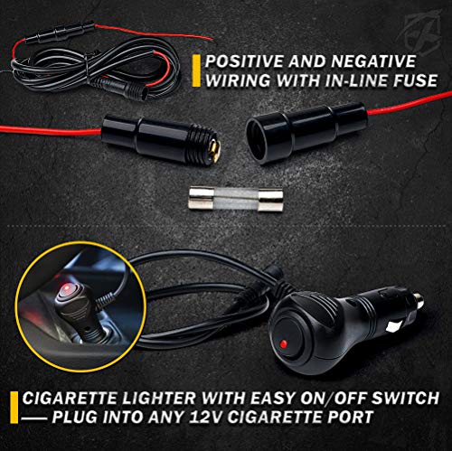 4Pcs Underglow LED Lights for Cars (4PCS With APP)