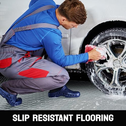 7'87'' x 22 FT Garage Floor Mat (7'87''x22' / Silver 7'87''x22 Ft)