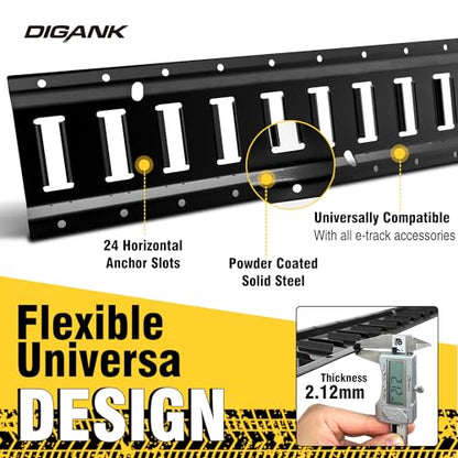 E Track 4' 2 Pack (4 Ft-2-Pack)
