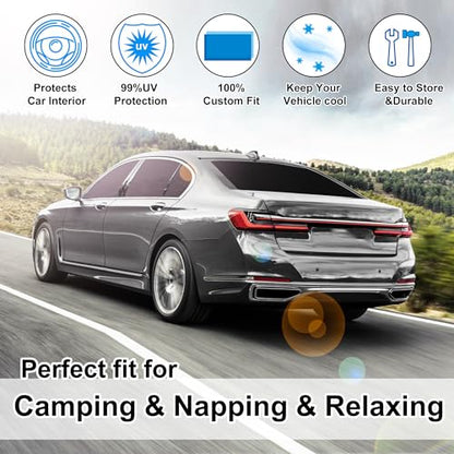 Window Shades for BMW X1 F48 2016 2017 2018 2019 2020 2021 2022 Accessories Car Side Full Windows Rear Triangular Windshield Sun Shade Sun UV Rays & Privacy Protection for Camping 10PCS (BMW X1 F48 2016 2017 2018 2019 2020 2021 2022)