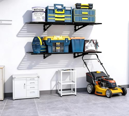Garage Wall Shelving 2 (Color-size / 2X8 ft)