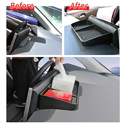 Dashboard Storage Tray Compatible with Toyota Corolla 2019 (19-22 Corolla & 22-26 Corolla Cross)