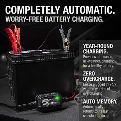 GENIUS2 2A 6 12V Smart Battery Charger (2A)