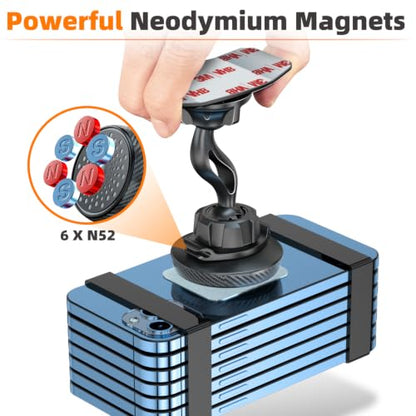 Magnetic Phone Holder for Car Dashboard (Magnetic Car Phone Mount)
