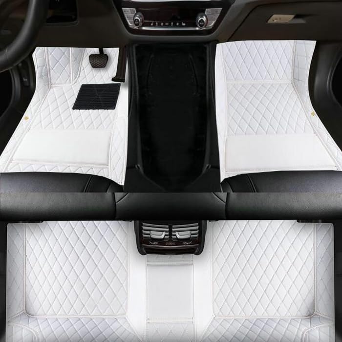 Customization Floor Mats and Cargo Mats are Suitable for 99% of Cars (White- / 3D Floor Mats)