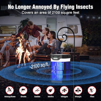 Solar Bug Zapper Outdoor and Indoor